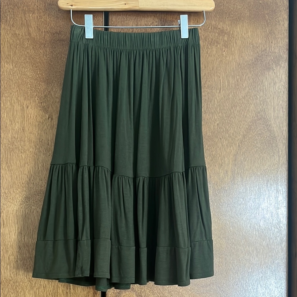 Green Women's Skirt